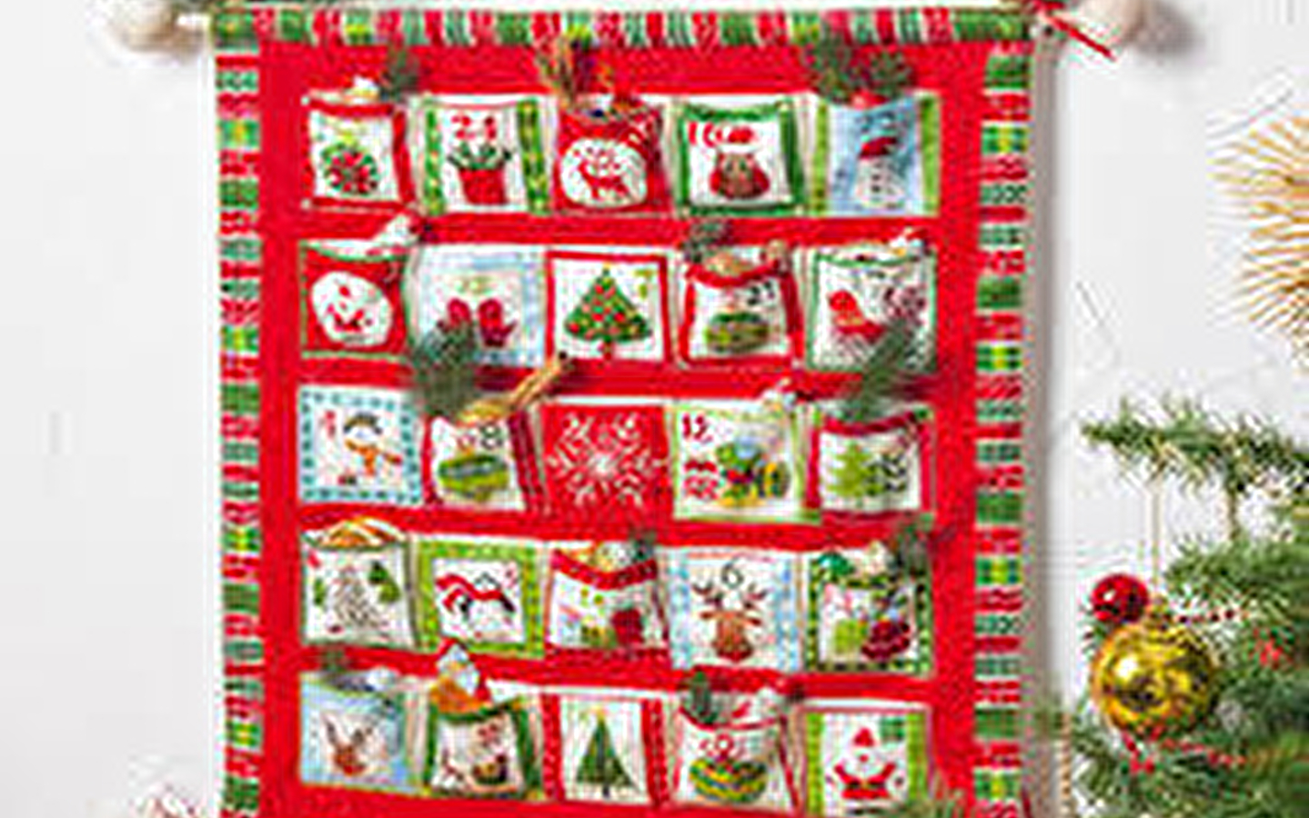 Fabrication d'un calendrier de l’Avent (atelier adulte).