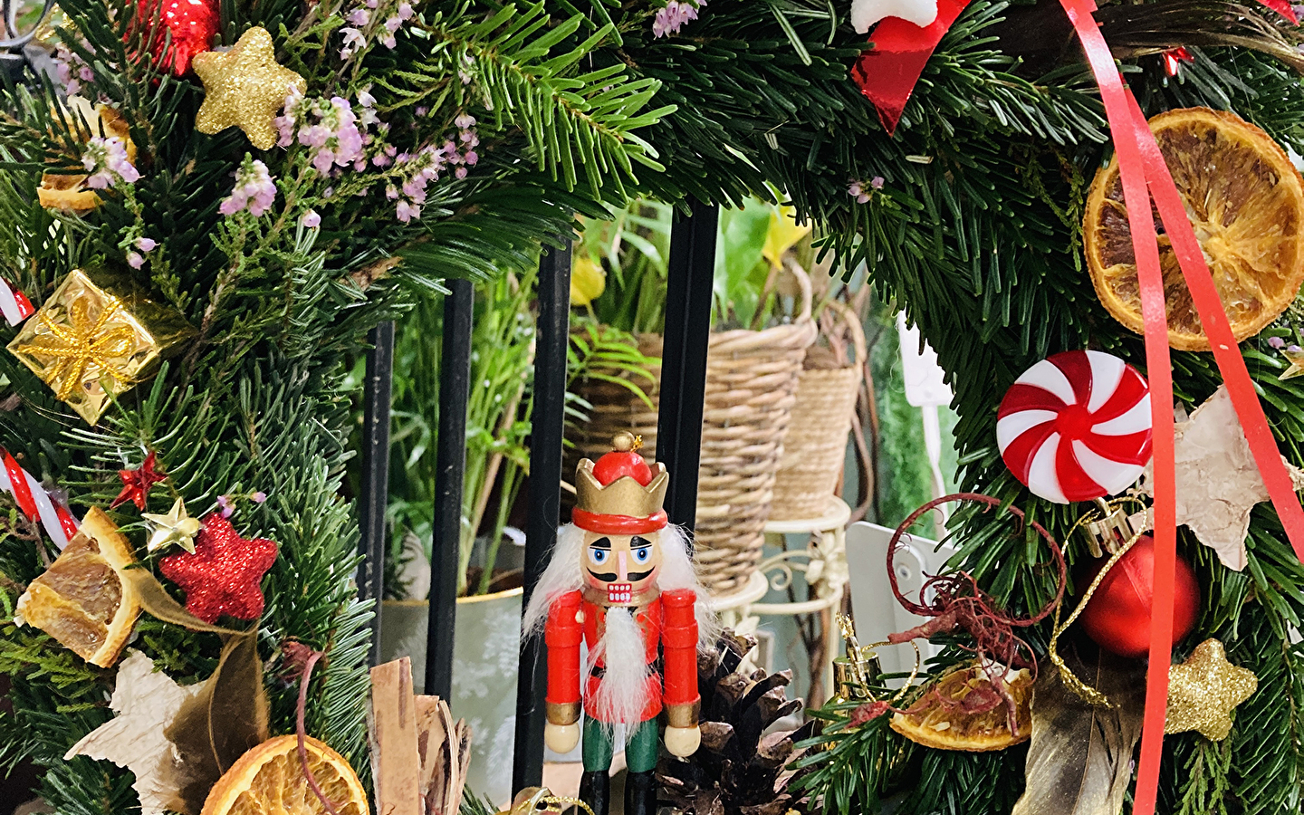 Atelier couronne de noël pour les ados / adultes