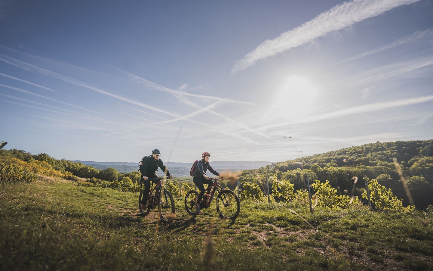 Circuit VTT n°21 (rouge) Vignoble du Revermont - Tour de Gravelles