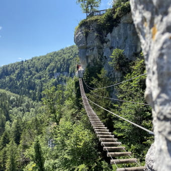 Via ferrata des Échelles de la Mort - CHARQUEMONT