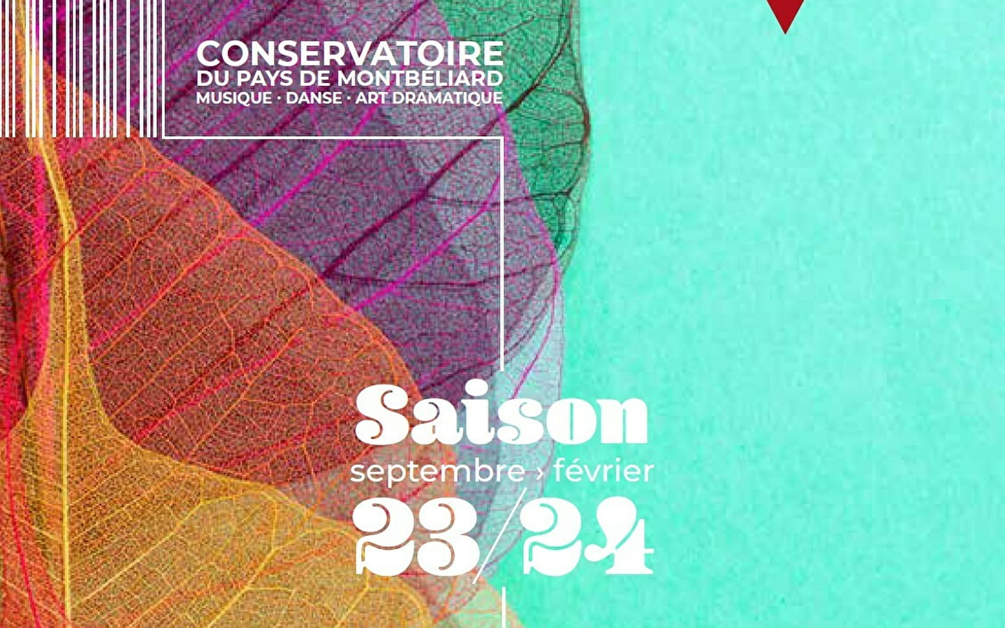 Conservatoire du Pays de Montbéliard : Programmation septembre 2023 - février 2024