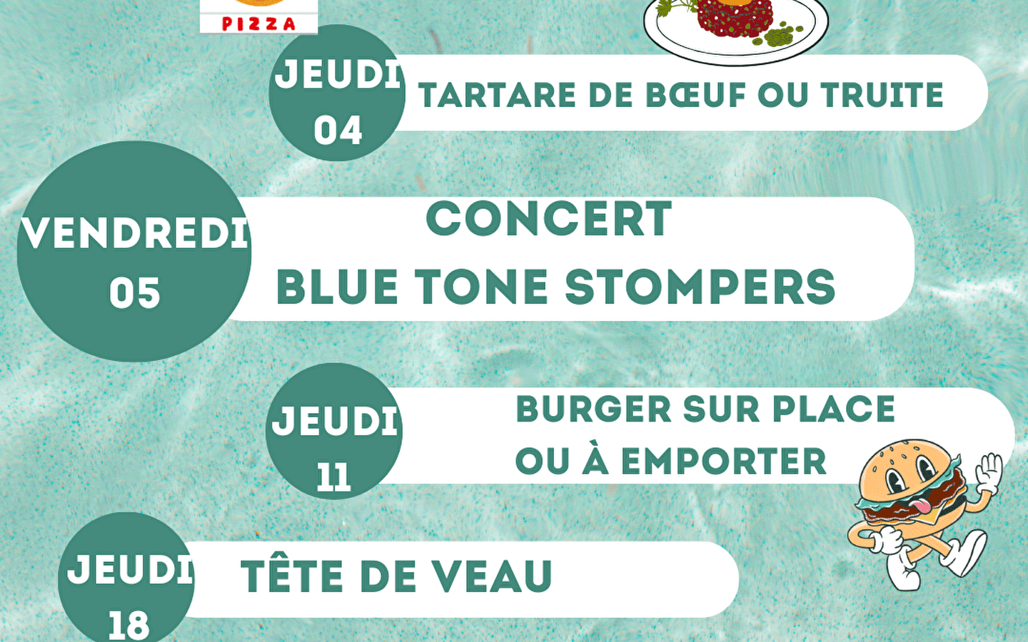 Soirées Spéciales Restaurant Les Pâturages