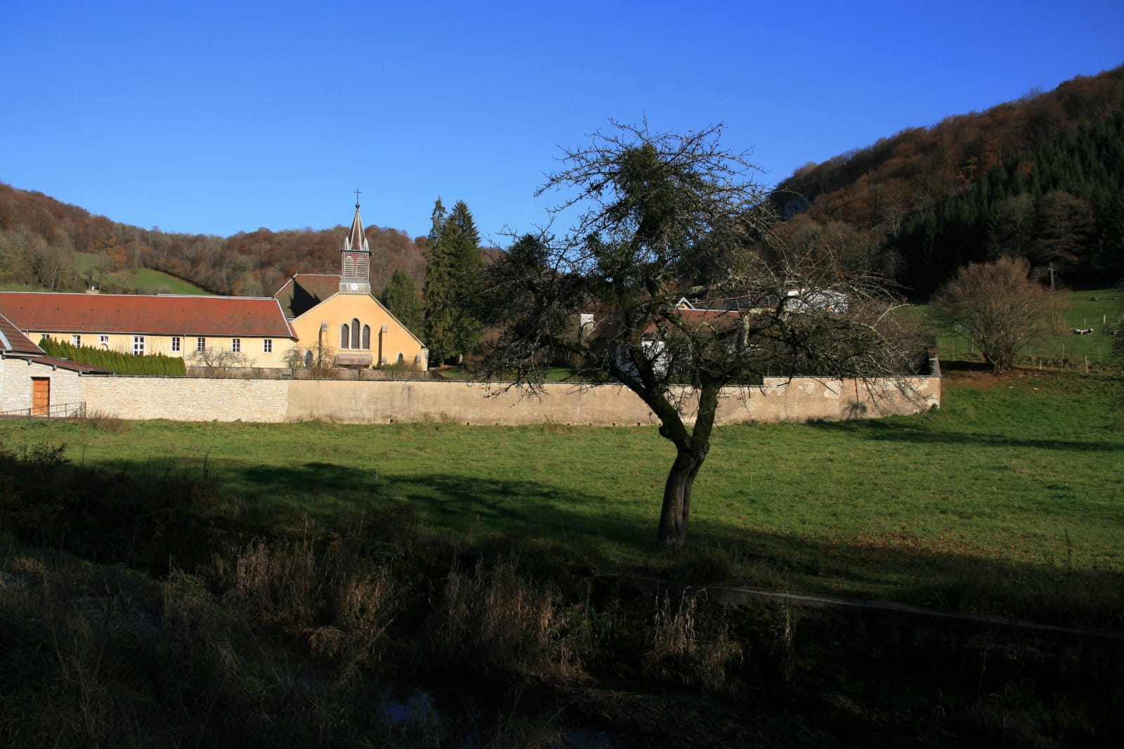 Abbaye NotreDame de la GrâceDieu Montagnes