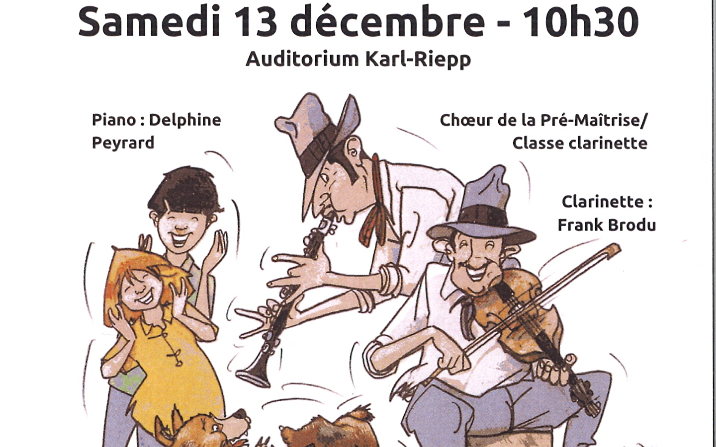 Conte musical 'les 2 oursons'