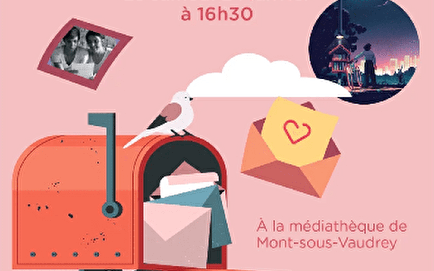 Nuit de la lecture : spectacle 'Post-Scriptum'