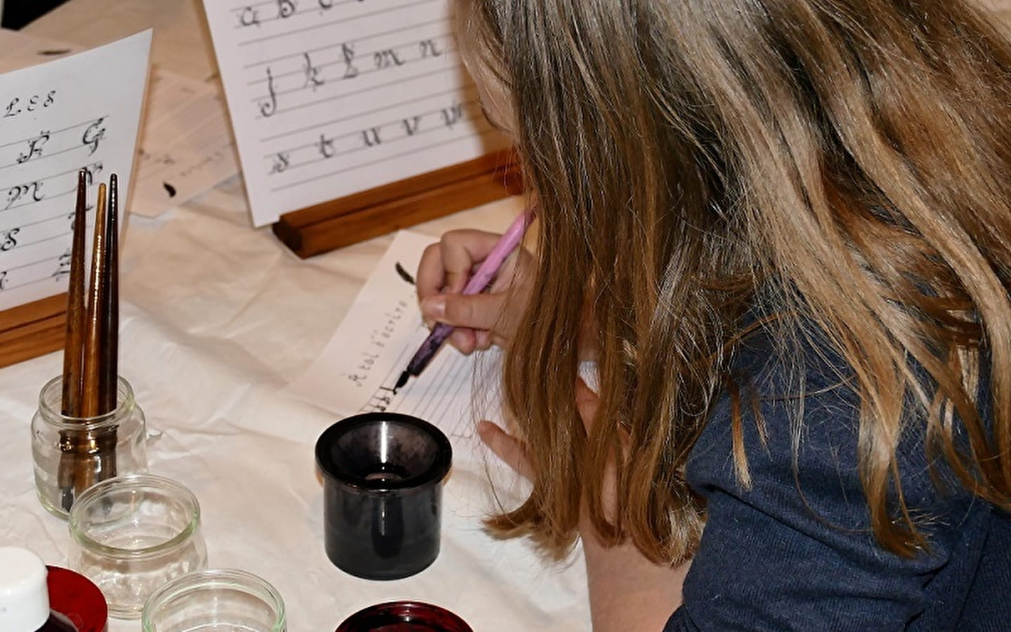 Atelier - Calligraphie et enluminure