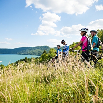 Tour du Lac de Vouglans VTT - PONT-DE-POITTE