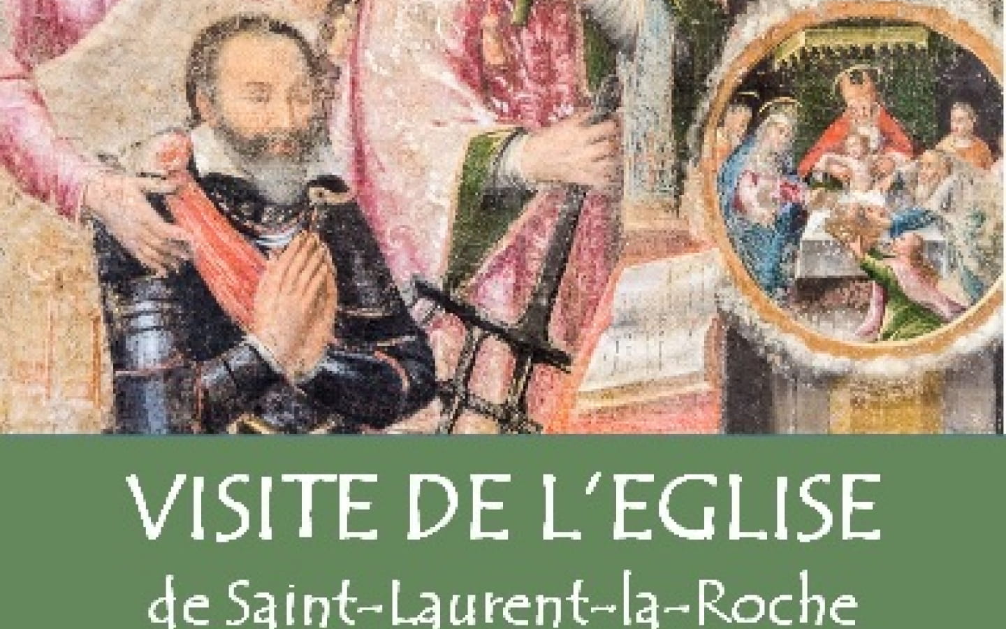 Visite guidée de l'église de Saint-Laurent-la-Roche