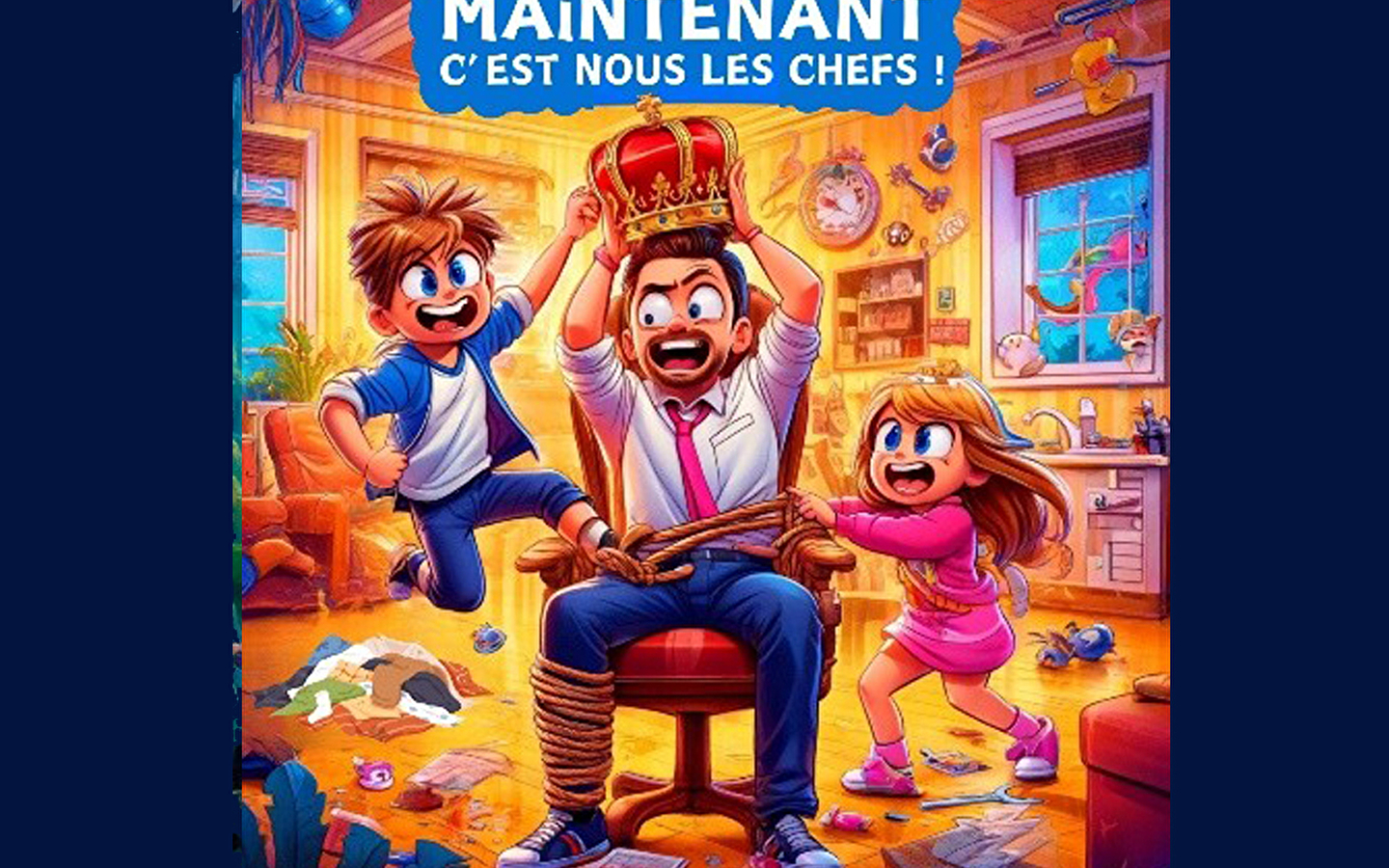 Maintenant c'est nous les chefs!