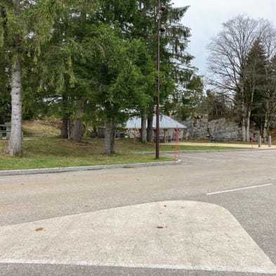 Aire de stationnement - Fort Saint-Antoine