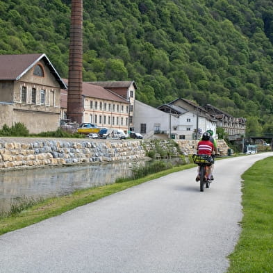 EuroVelo 6 dans les Montagnes du Jura