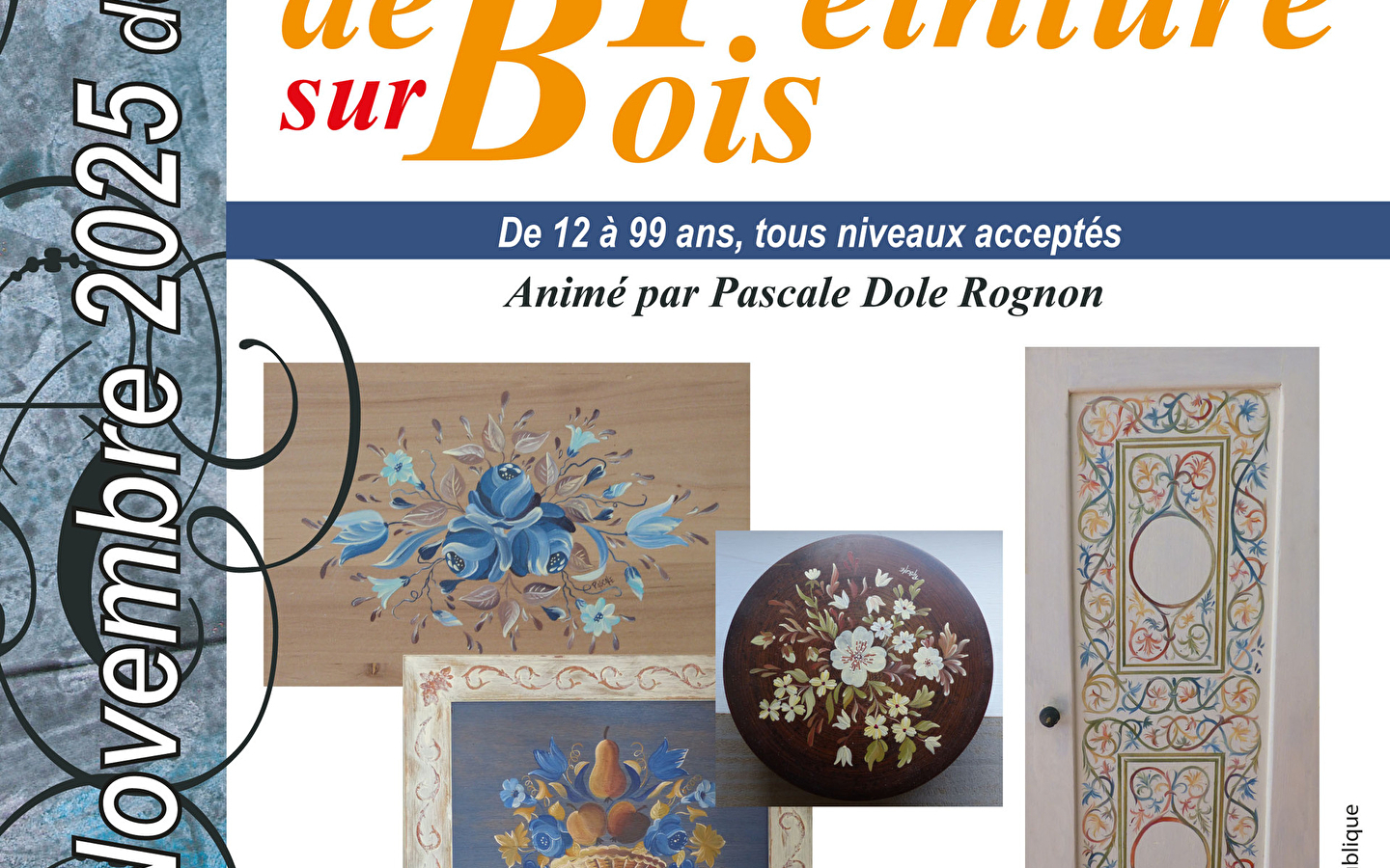 Stage de peinture sur bois