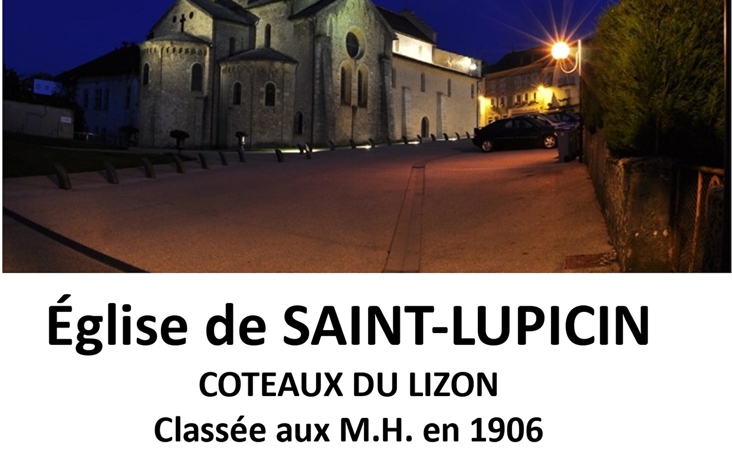 Visite Guidée de l'Eglise de Saint-Lupicin