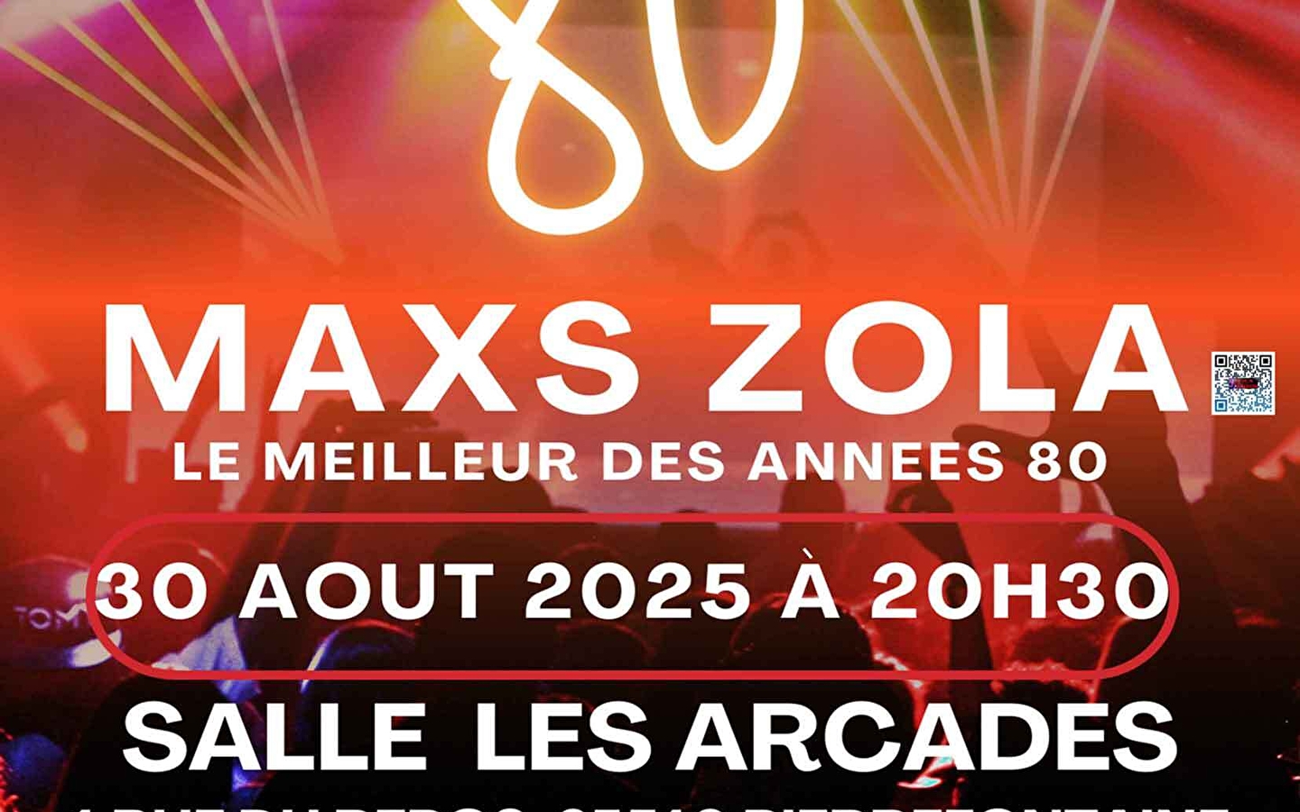 Concert le meilleur des aannées 70&80 par Maxs Zola