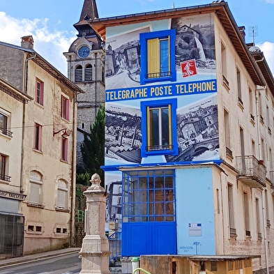 Circuit street-art : fresques murales de Tenay