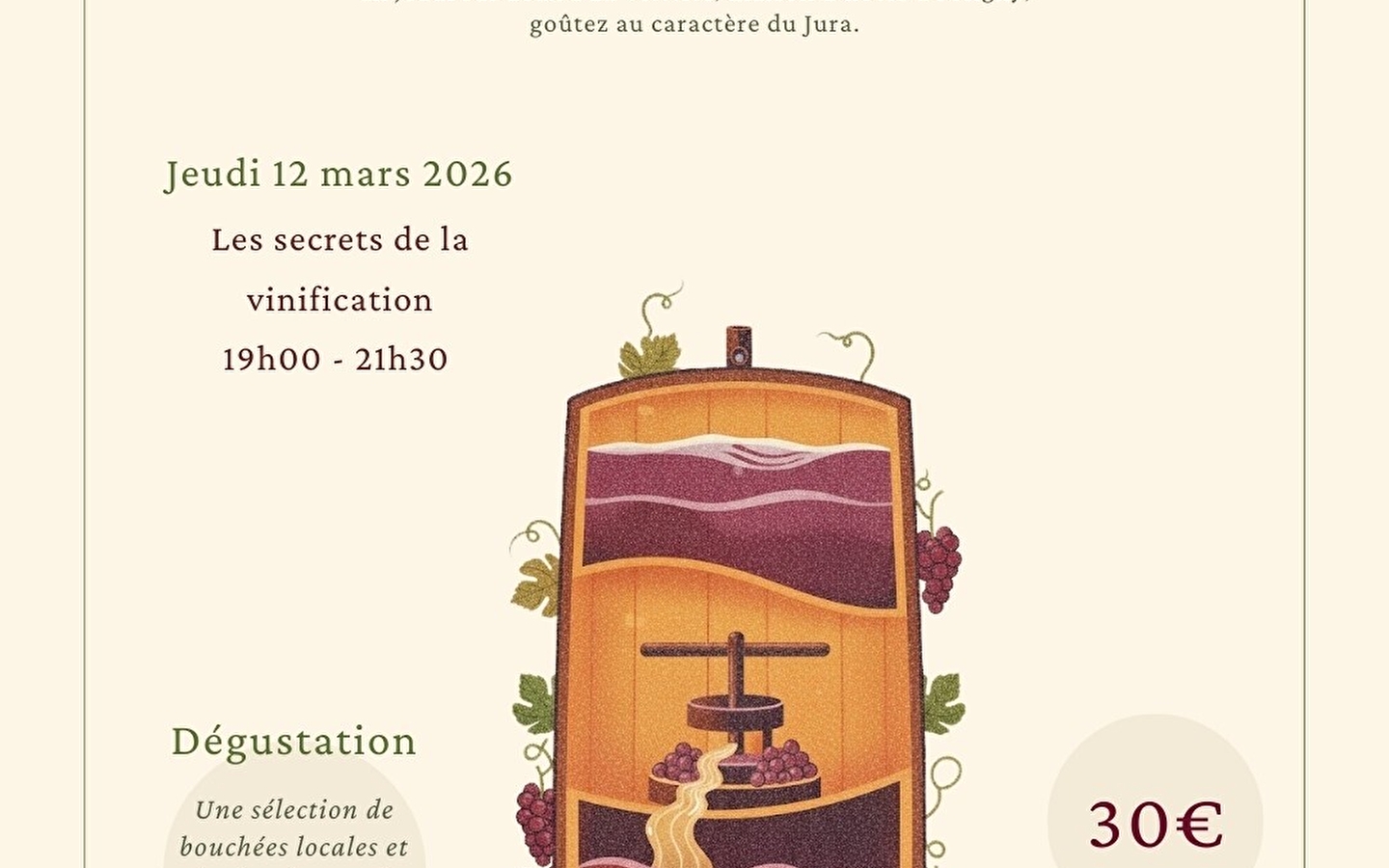 Les secrets de la vinification