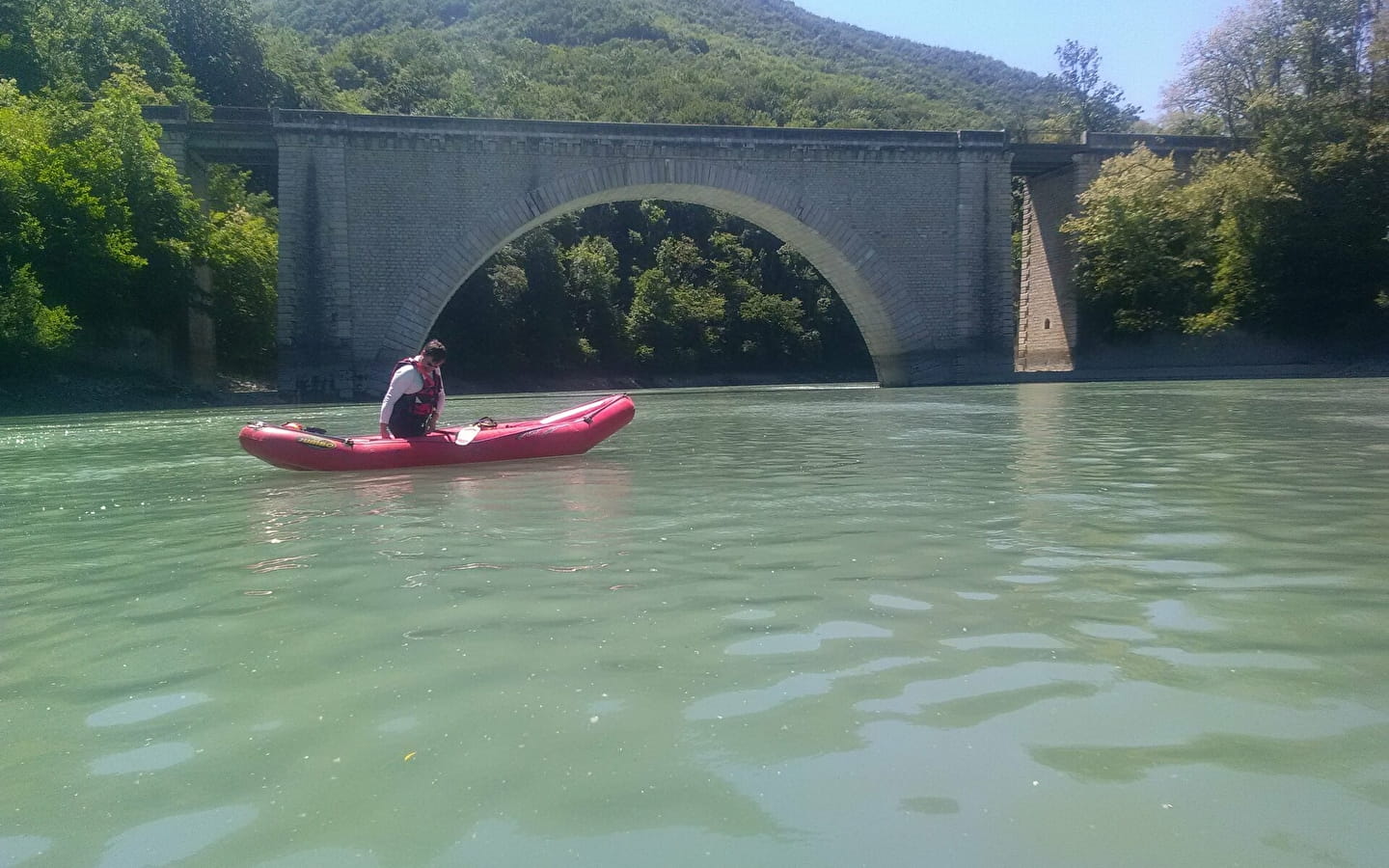 Hydroglisse : descentes accompagnées en kayak