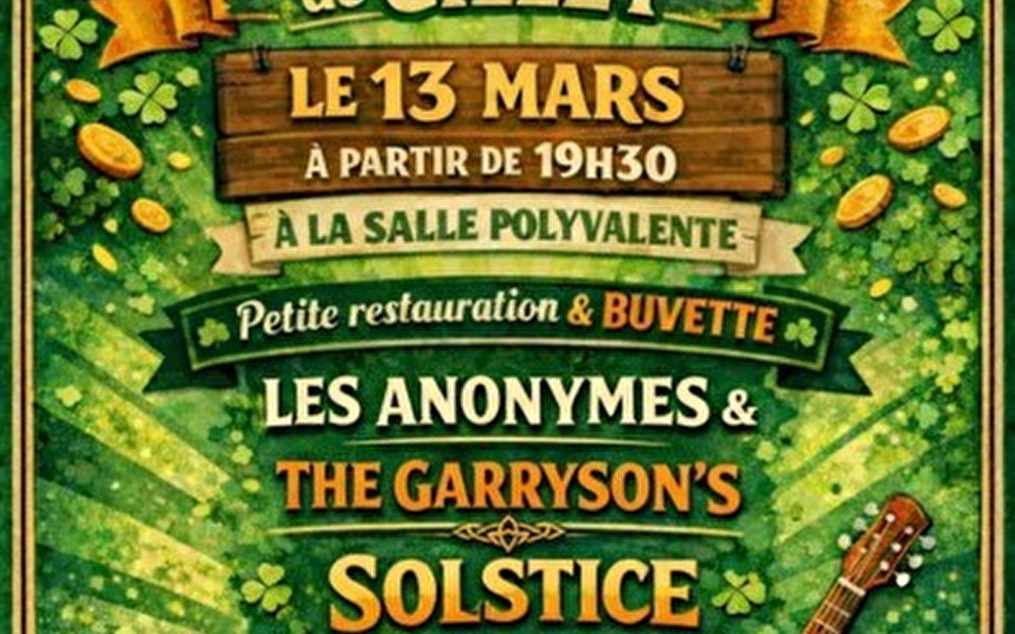Soirée Saint Patrick