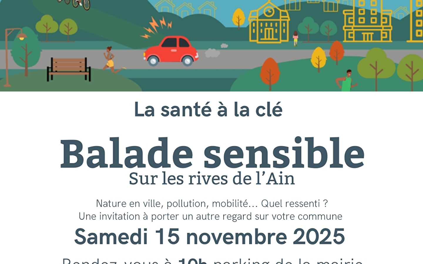 Balade sensible - Sur les rives de l'Ain