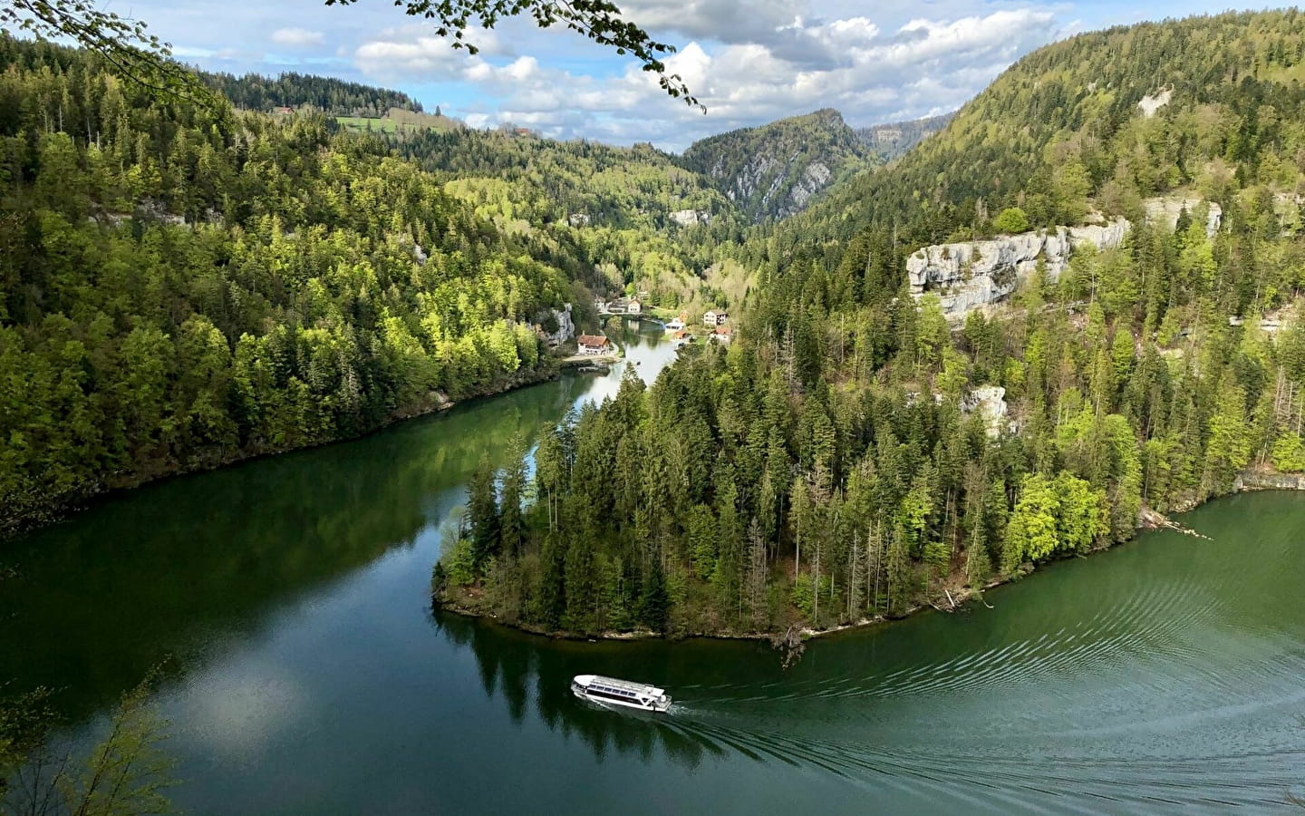 Bateaux du Saut du Doubs