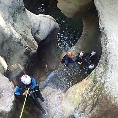 Canyoning avec Lézard des Bois