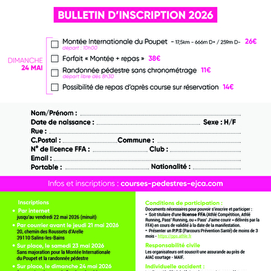 42ème Montée Internationale du Poupet