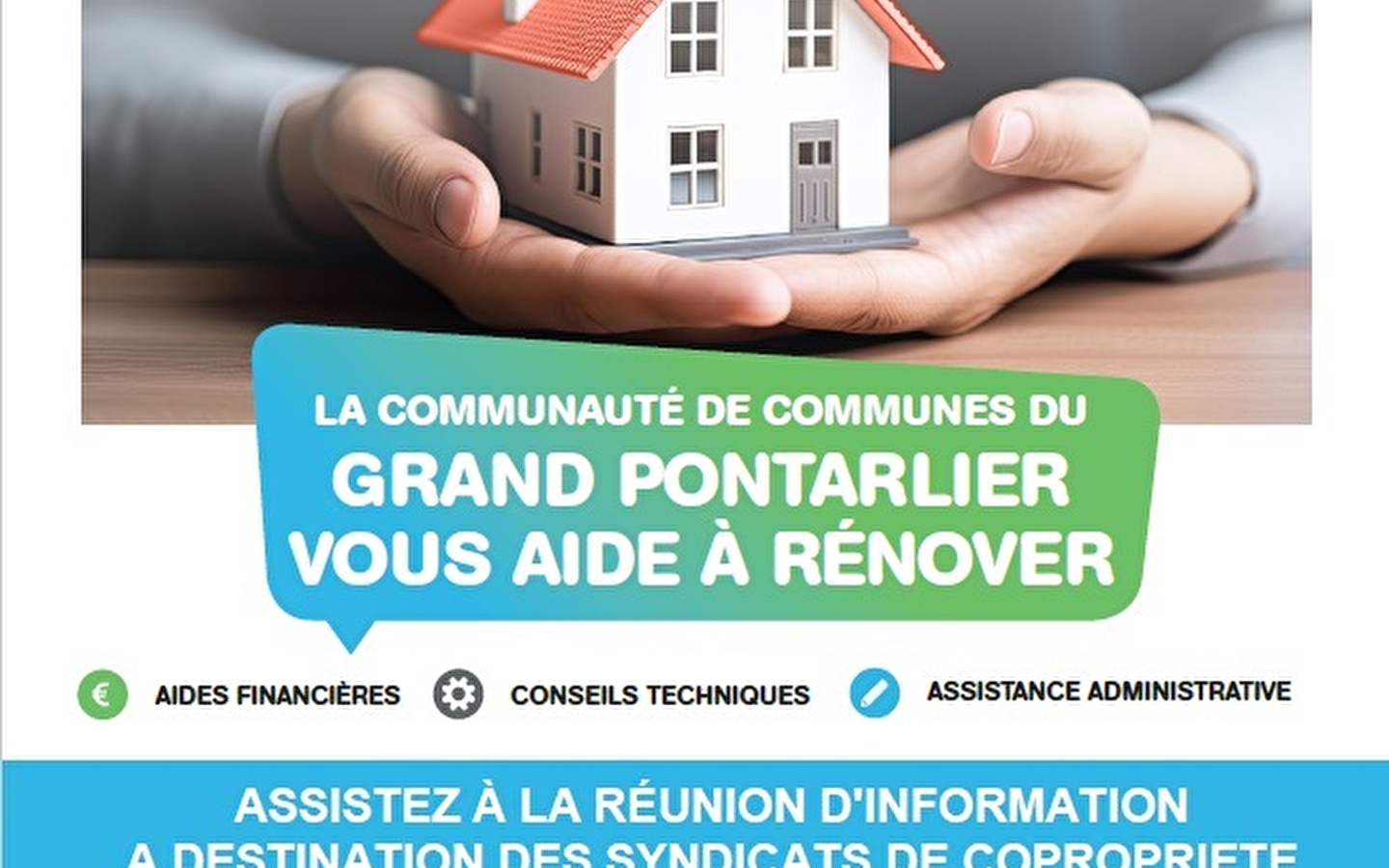 Réunion d'information copropriétés