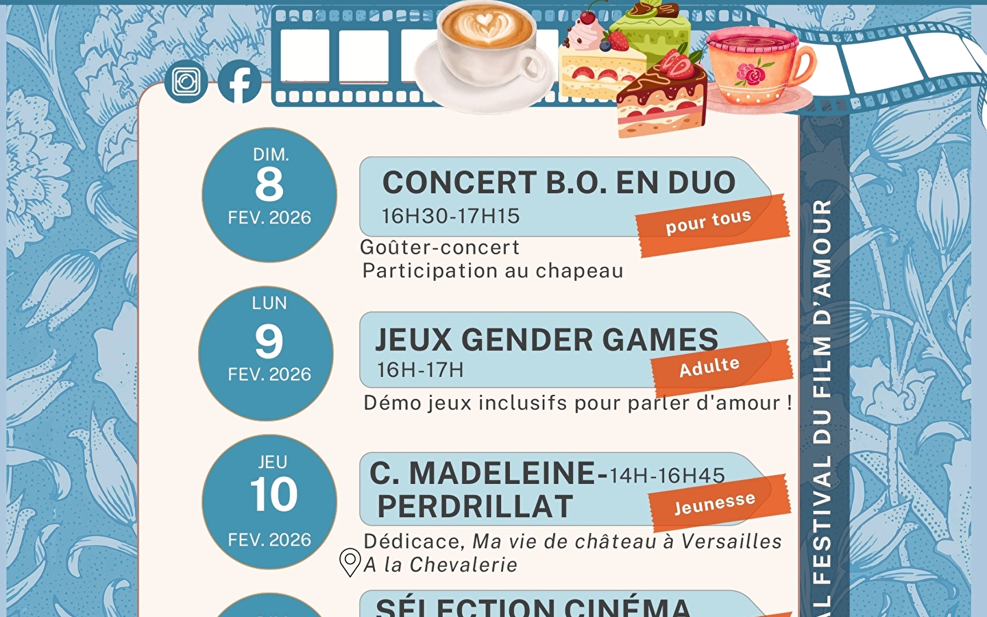 Au mois de février à la librairie café Au Petit Léon