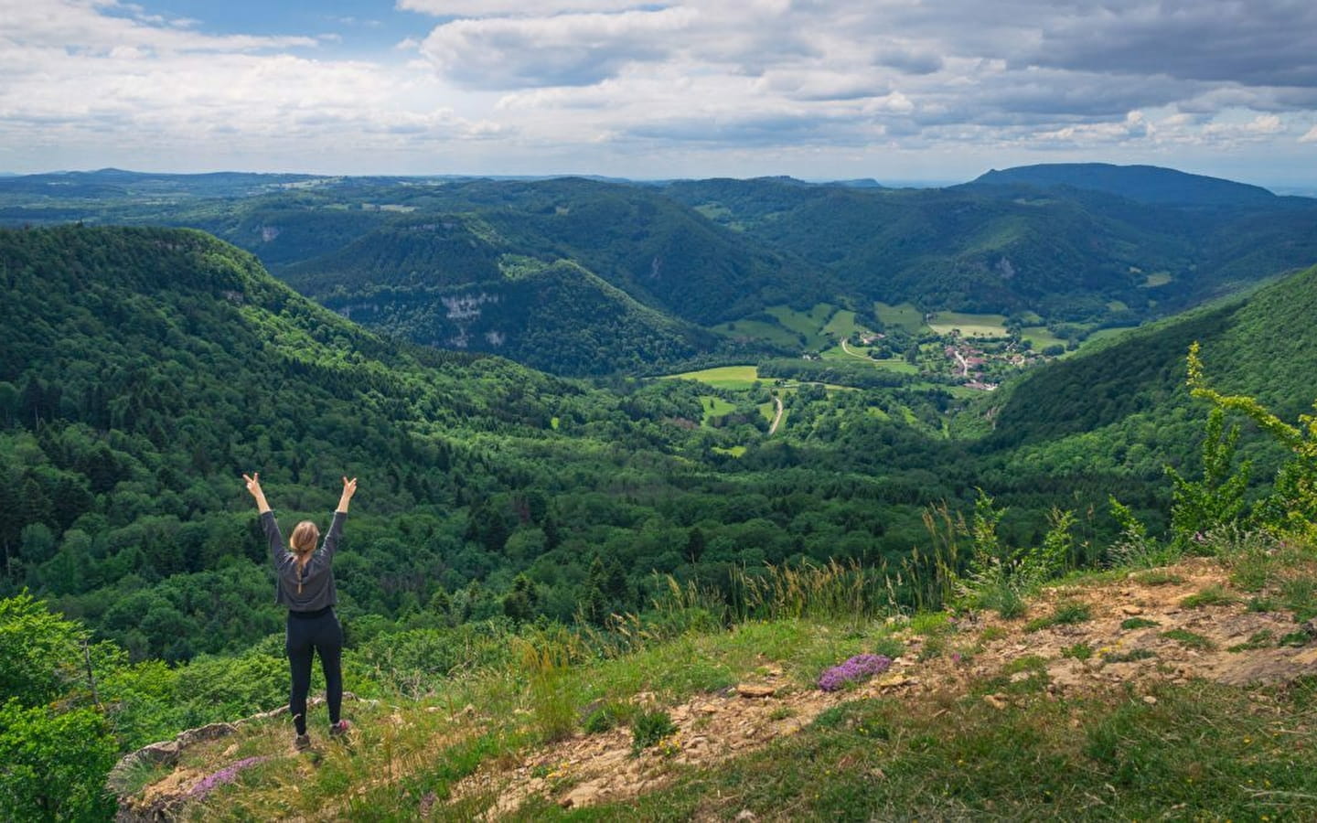 Aire de pique-nique du point de vue de Montmahoux