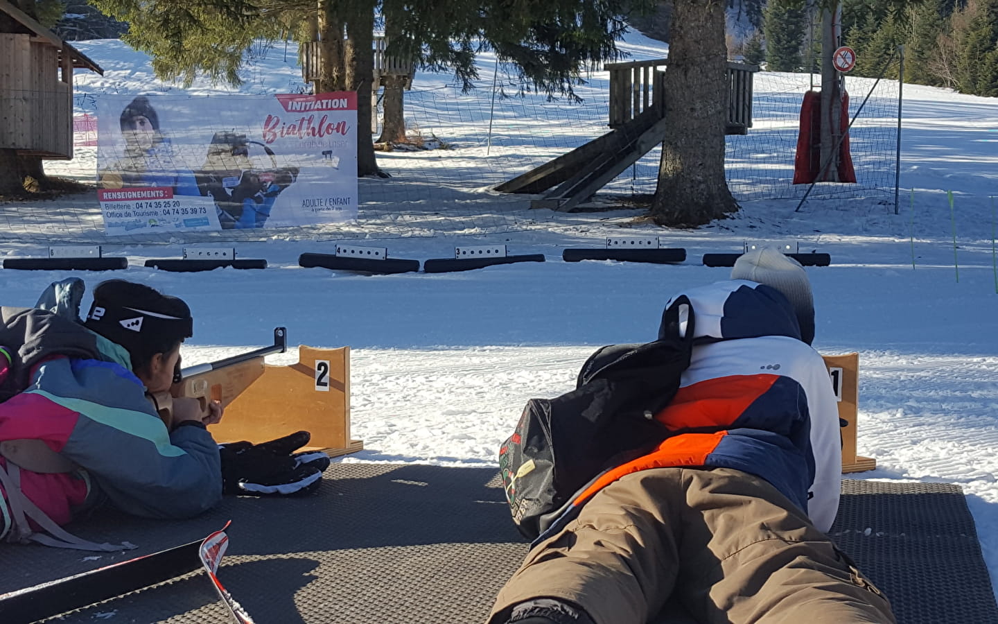 Initiation biathlon et tir carabine laser