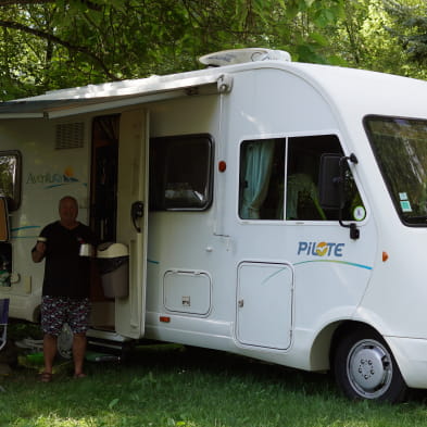 Aire de camping-cars - Camping de Chalezeule