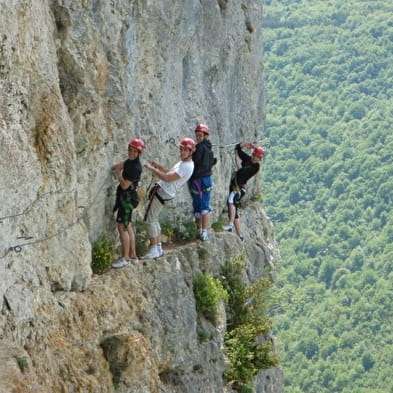 Rev'asion, randonnée aquatique, canyoning, escalade