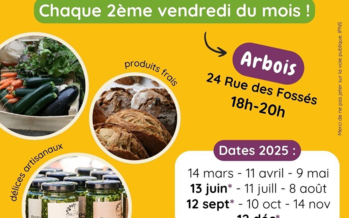 Marché de producteurs bio
