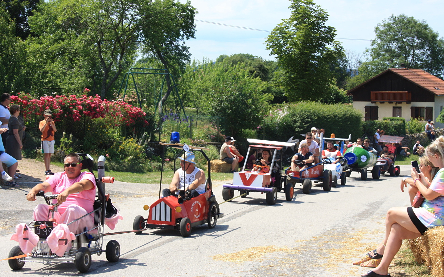 Fête de Plaimbois du Miroir - Descente de caisses à savon