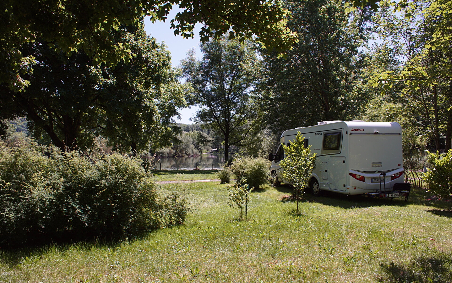 Aire de camping-cars - Camping de Chalezeule