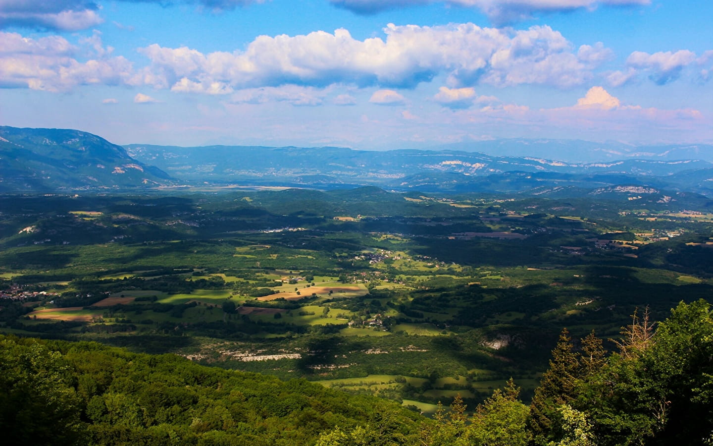 Point de vue du col du Petit Perthuis à Innimond