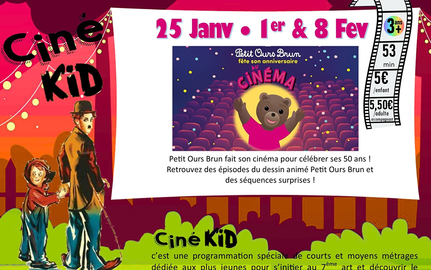Ciné Kid - Petit Ours Brun fête son Anniversaire