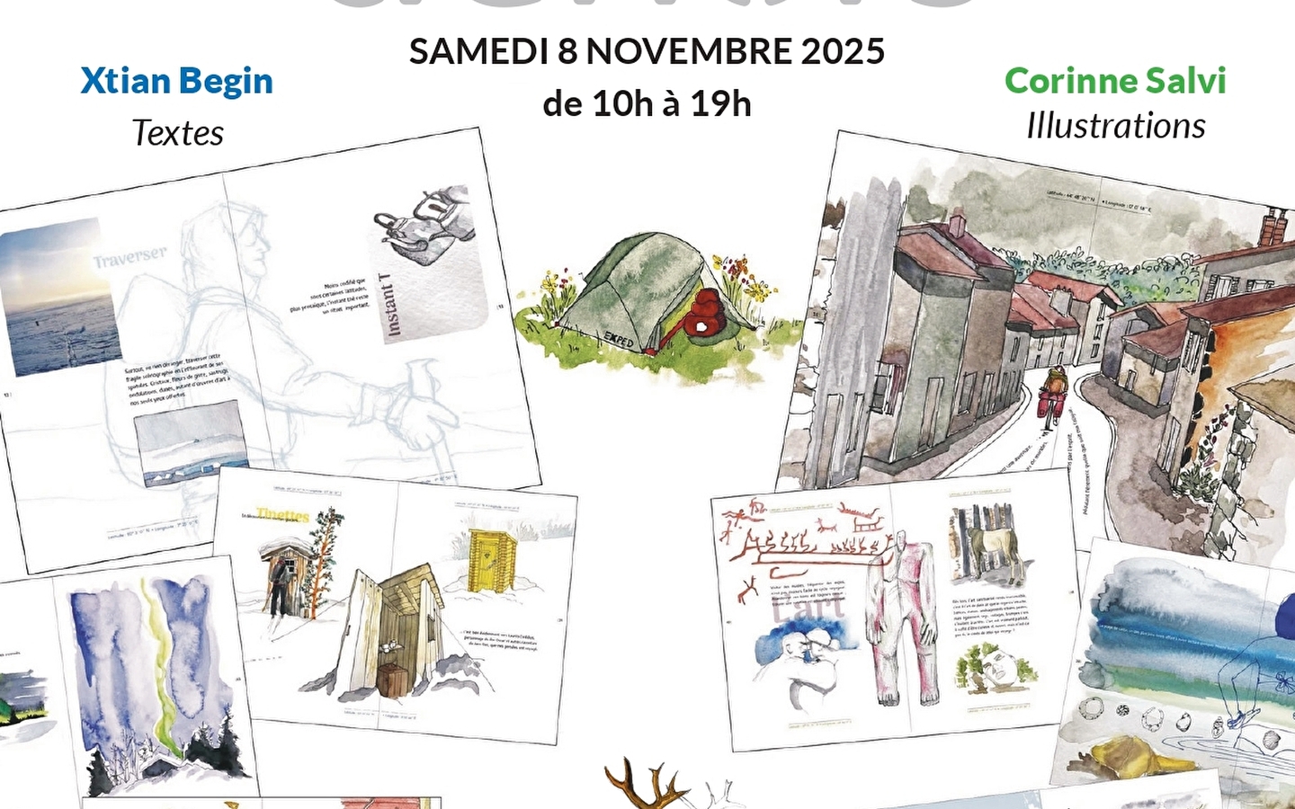 Rencontre- dédicace avec Corinne Salvi et Xtian Begin