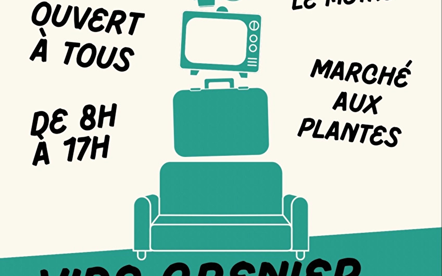 Vide grenier et marché aux plantes