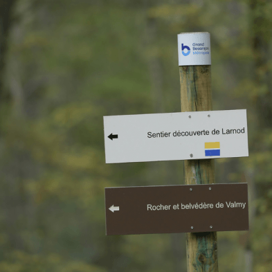 Sentier découverte de Larnod 