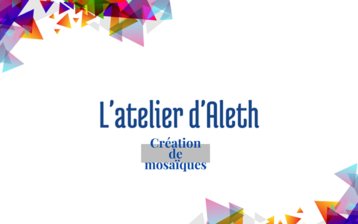 L'atelier d'Aleth