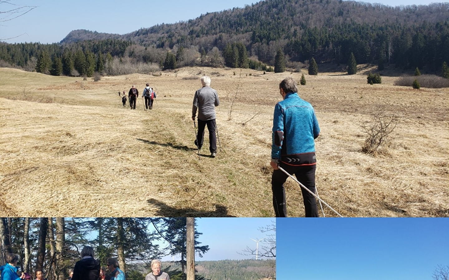 Sortie marche nordique avec Damien Iarussi