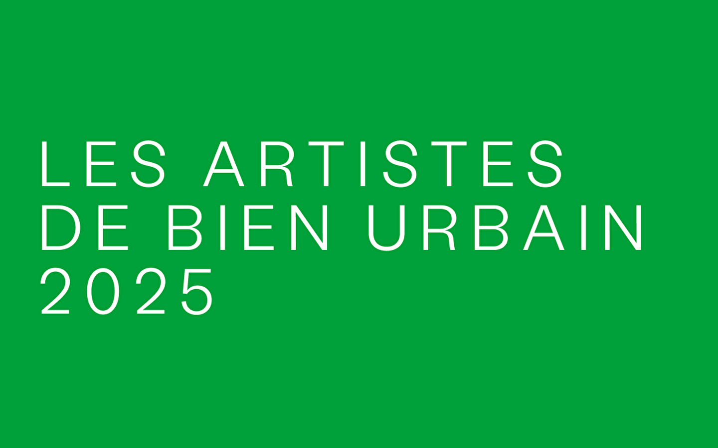 Festival Bien urbain
