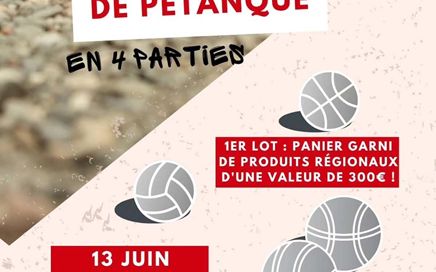 Tournoi de Pétanque 