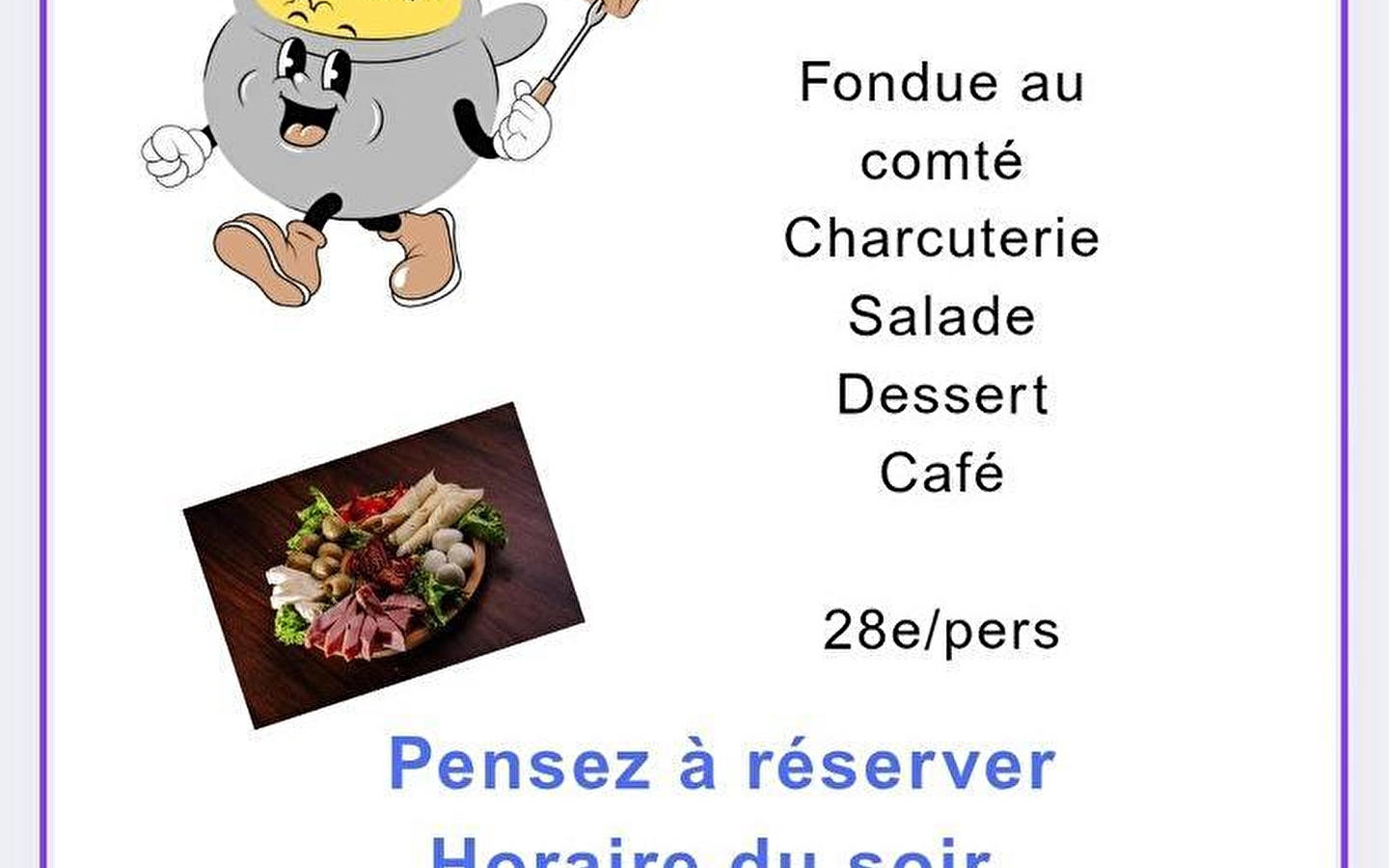 Soirée Fondue