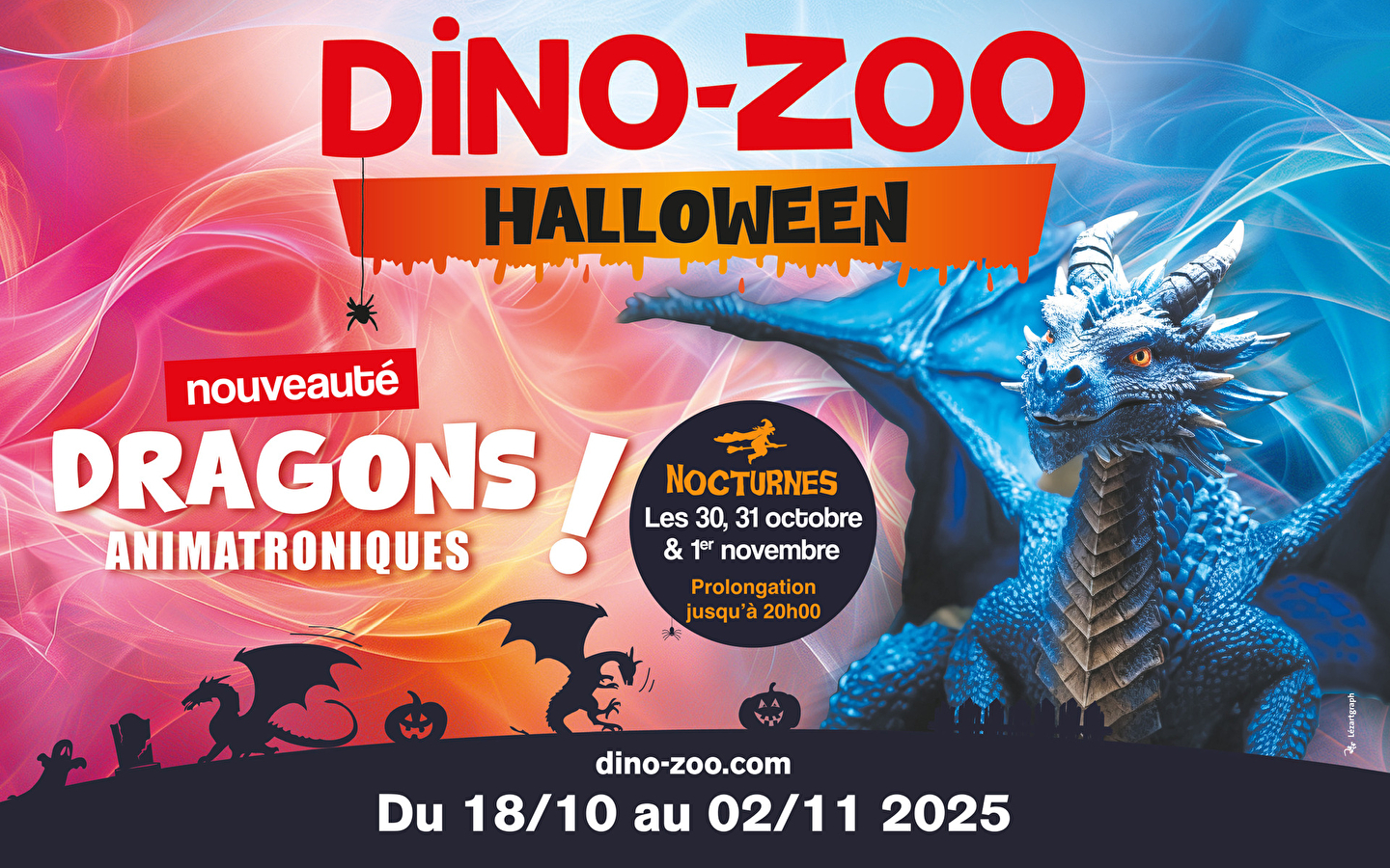 Halloween au Dino-Zoo - Dragon et créature d’Halloween