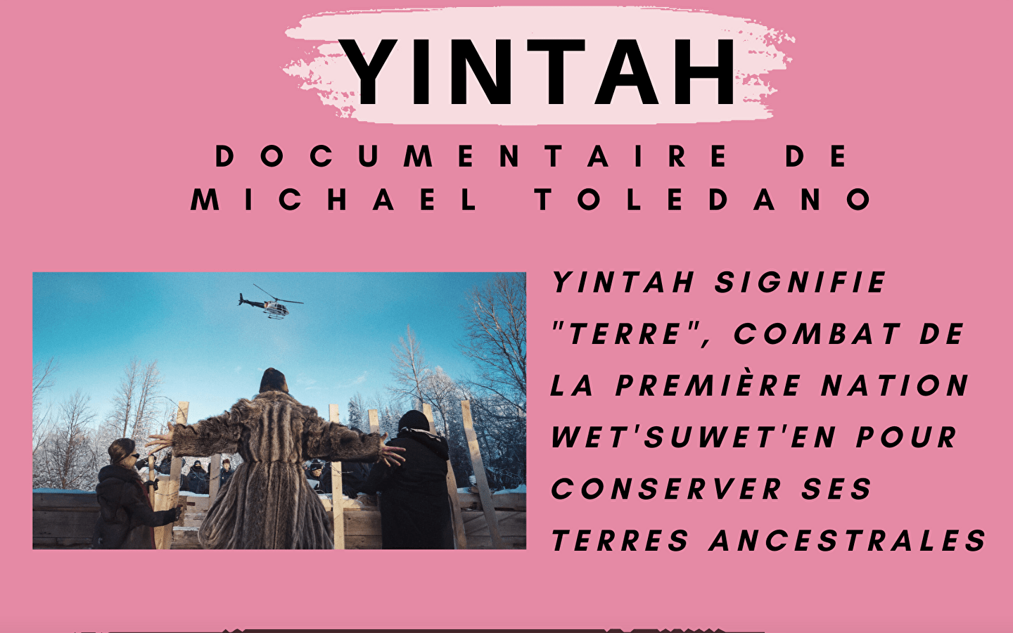 Mois du Doc Projection YINTAH