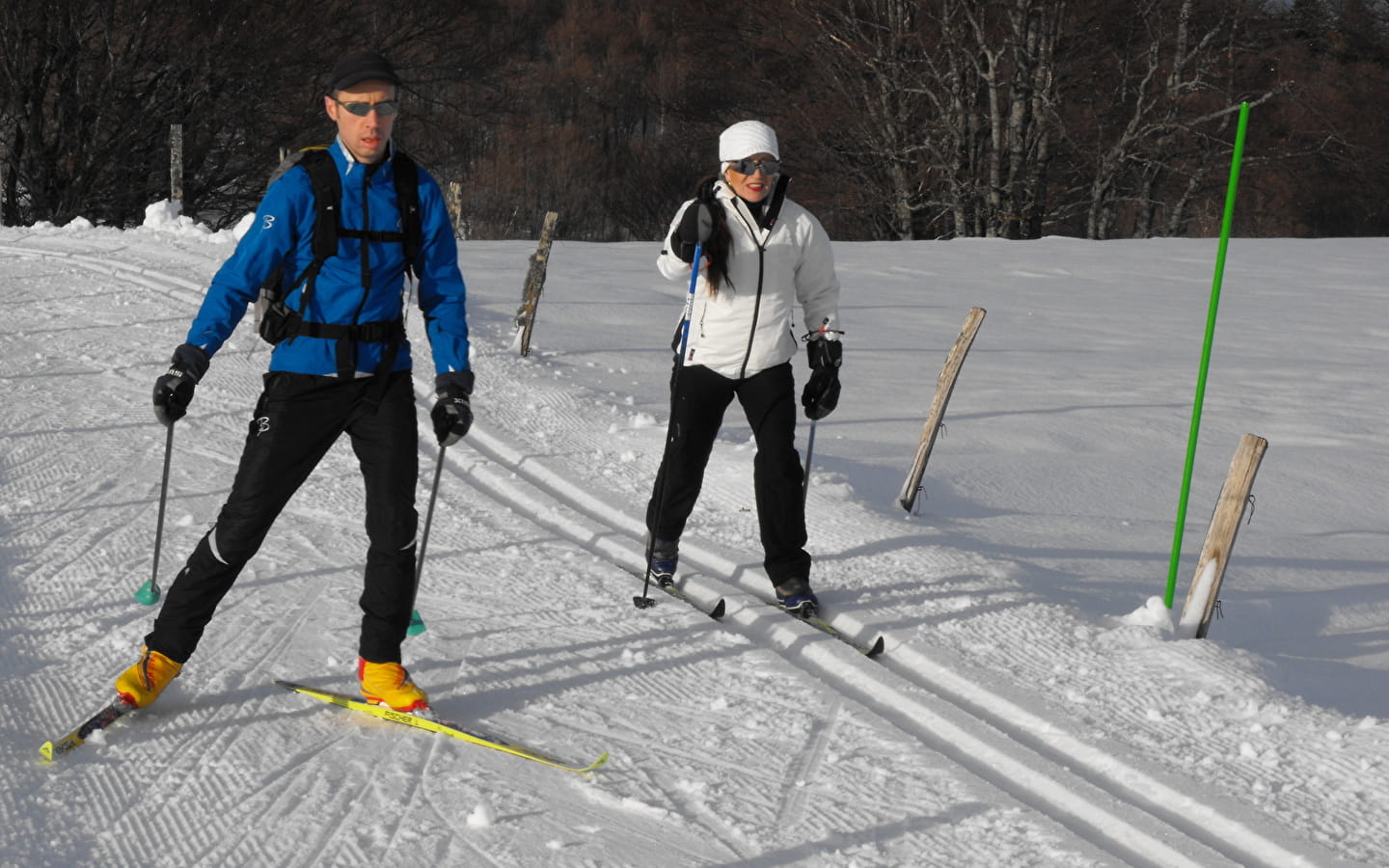 Piste de ski de fond 'Les Cros'