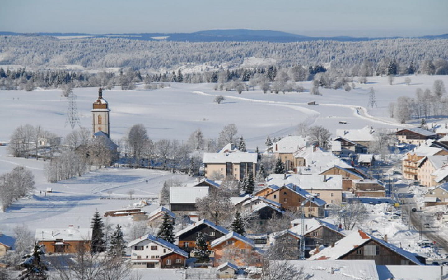 Aire de stationnement - Centre du Village