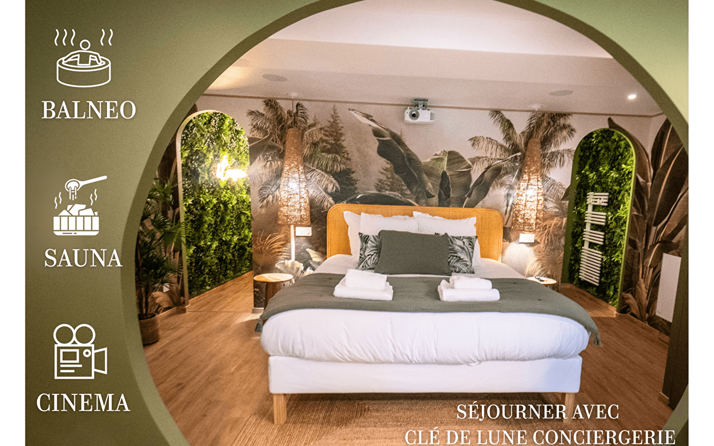 L'Évasion – Suite jungle avec spa